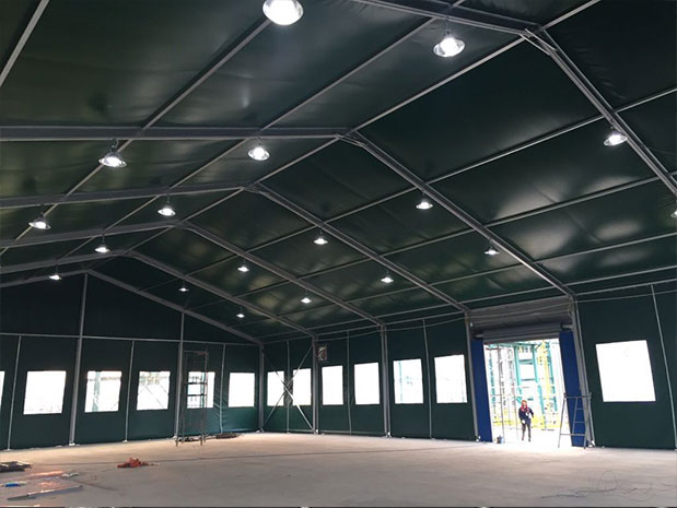 仓储篷房室内展示 仓储篷房室内展示